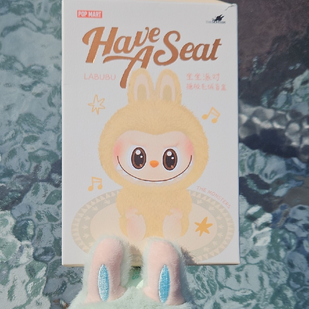 Pop Mart Labubu Have A Seat Plush Toy - QUQU